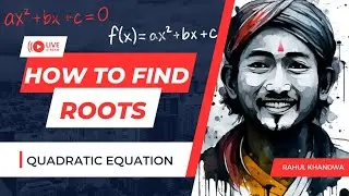 Quadratic equation / factorization method / quadratic formula / shri dharacharya's formula / 10th