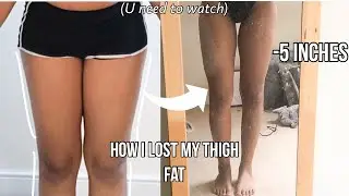 HOW I LOST MY THIGH FAT FAST  - Chloe Ting Vs Lilly Sabri Vs Emi Wong