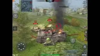 Maus во взводе с  MS 1))) прикол WoT Blitz