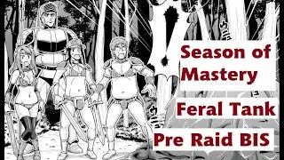 Season of Mastery Feral Tank Pre-Raid BIS