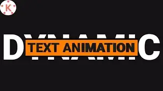 Kinemaster Text Effects - Dynamic And Smooth Text Intro In Kinemaster || kinemaster tutorial ||