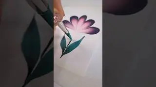 HOW I paint Easy Beginners Flower One Stroke 