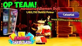 (CODES) Use This Black Clover Celestial Team NOW In Anime Card Clash! Roblox