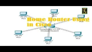 Wireless Router Using in Cisco|| How to Use a Home Router ||Cisco Packet Tracer 