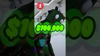 $1 vs $100,000 Dollar Horror Game #backrooms #gamedev #game