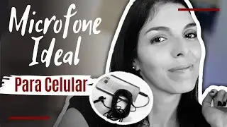 Microfone IDEAL para gravar VÍDEOS com CELULAR - Nina Grisi #dicasyoutuberiniciante