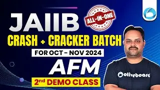 JAIIB ALL-IN-ONE (Crash + Cracker Batch) | For Oct-Nov 2024 | AFM | 2nd DEMO CLASS