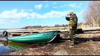 Когда у щуки нерест! Первый выход на воду! Карелия, Онего, Заонежье.
