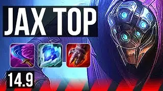 JAX vs VOLIBEAR (TOP) | 48k DMG, 7 solo kills, 13/2/5, Dominating | BR Grandmaster | 14.9