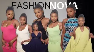 FASHION NOVA SUMMER DRESS TRY-ON HAUL 2023 *they're all comfortable* |  TIANA LOVE