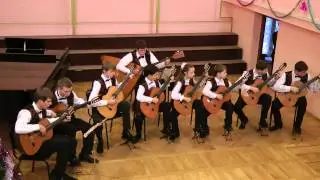 Попурри на темы песен военных лет.
