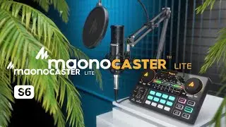 MAONOCASTER Lite AM200S6 Portable All-In-One Podcast Production Studio & Giveaway