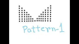#C-Program#pattern-1#Very-easy #Education