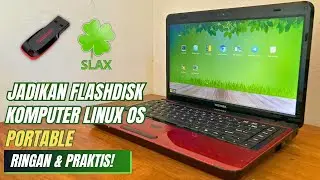 AMAZING! I Made a Portable Flash Drive for a Computer OS - Using the Lightweight Linux Slax