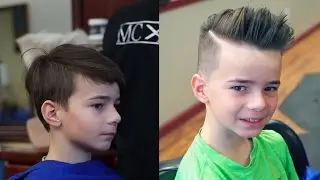 Step by Step Guide to a Kid's Pompadour with  MC Barber