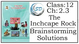 Brainstorming Solutions of Chapter 2.3 The Inchcape Rock | English Yuvakbharati | Maharashtra