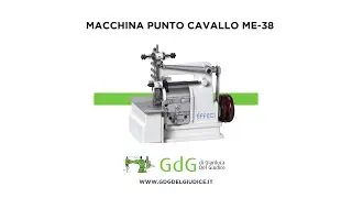 Macchina EFFECI ME38 - Punto Cavallo e Punto Conchiglia