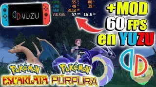 Pokémon Púrpura y Escarlata 60 Fps + Update 2.0.1 ✅ Yuzu Emulador para PC Gama Baja