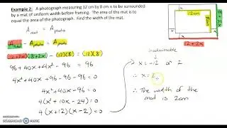 3.10 - Quadratic Applications (Part 2)