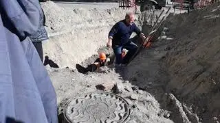 Сумы Интернационалистов 6 замеры окружности трубы и трубы в утеплителе