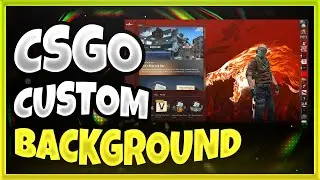 HOW TO GET CUSTOM BACKGROUND 2021 ON CSGO FAST & EASY | stikoCS