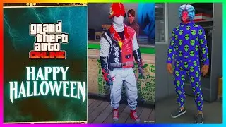 ALL NEW Halloween Rewards, ALIEN Clothing, BIKER Jacket, UFO, Outfit, GTA 5 2025 (GTA Online Update)
