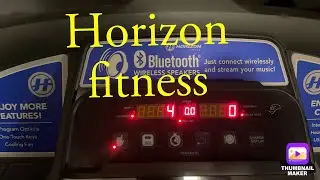 Horizon fitness how is work on and off