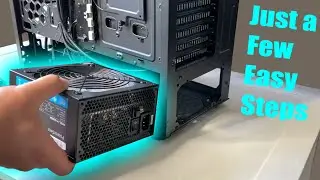 How to install a PC PSU (Power Supply Unit)