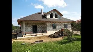 Дом из газобетона СКОЛЬКО ТРЕЩИН??