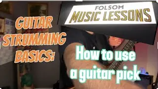 Guitar Strumming Basics | How to use a guitar pick
