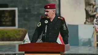 بحضور معالي رئيس جهاز مكافحة الإرهاب جانب من الاحتفالية المركزية ليوم النصر
