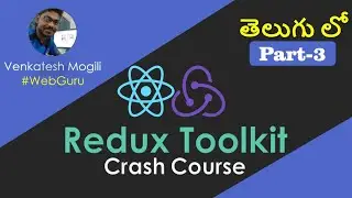 React Redux Toolkit Crash Course Part-3 Realtime API Calls Examples 