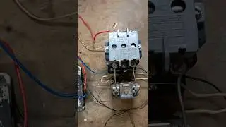 Electromagnetic starter, connection👍