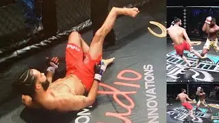 Destructive leg kicks MMA