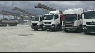 Погрузка щебня 20-40 на карьере