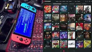 Как закачивать игры на прошитой Nintendo Switch (cut)