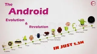 ANDROID EVOLUTION IN JUST 1.3MINUTE..
