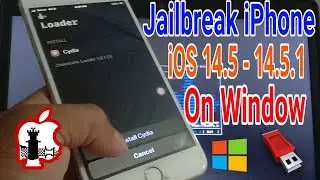 How to jailbreak iPhone iOS 14.5 - 14.5.1 on window