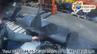Установка щетки КО-823А.08.00.000 в сборе