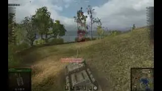 Средний бой на Су-100
