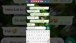 gombalin gebetan lewat chat wa bikin baper #shorts