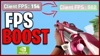 INCREASE FPS And FIX FPS DROPS In VALORANT | Valorant Performance Guide