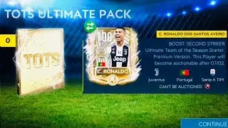 I GOT 100 OVR UTOTS RONALDO / Greatest Super Utots bundle packs opening in fifa Mobile 19