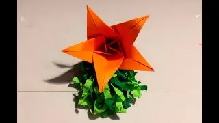 EASY CRAFT - PAPER FLOWER - FIORE DI CARTA - ORIGAMI FLOWER