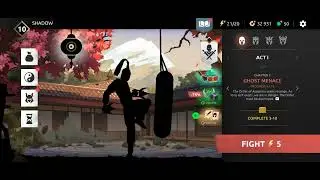 Shades |walk-through part-8|@Ashvijan 🎮 #shadowfight2 #shades #shadowfightseries #shadow #ninja