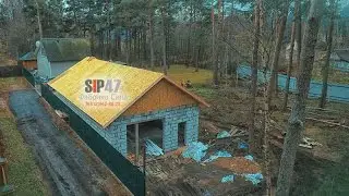 Крыша из СИП/SIP панелей
