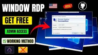 How To Create Free RDP Using GitHub (2026) | Full Admin Access ✅