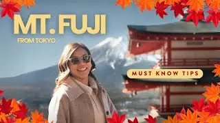 MOUNT FUJI from TOKYO! Everything you need to know, where to stay to avoid tourist, how to get there
