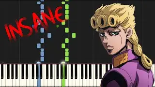 Giorno's Theme (Jojo's Bizarre Adventure: Golden Wind) | INSANE Piano Tutorial