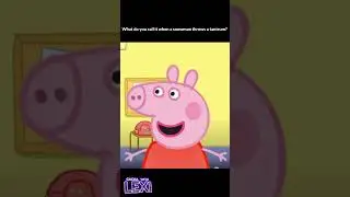 Peppa Pig tells jokes part 1 #shorts #gachawithlexi #peppapig